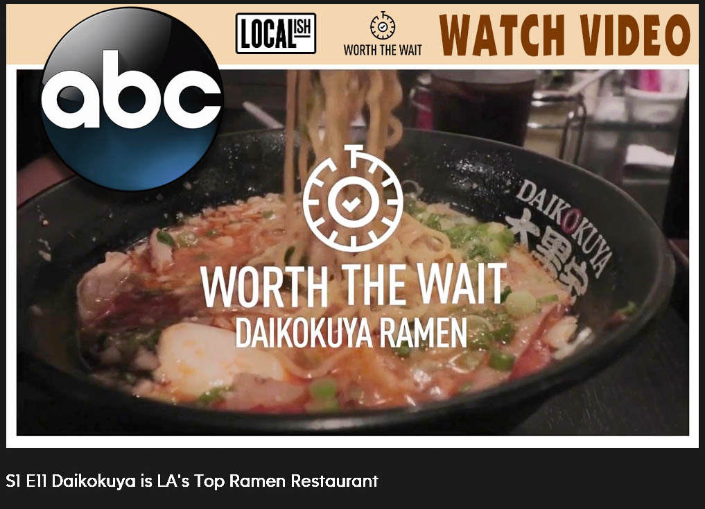 ABC Localish episode video with Daikokuya Ramen