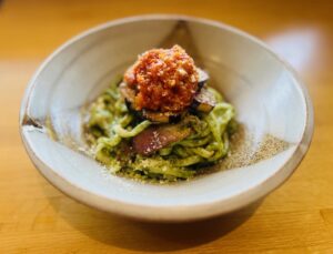 Basil Sauce Udon