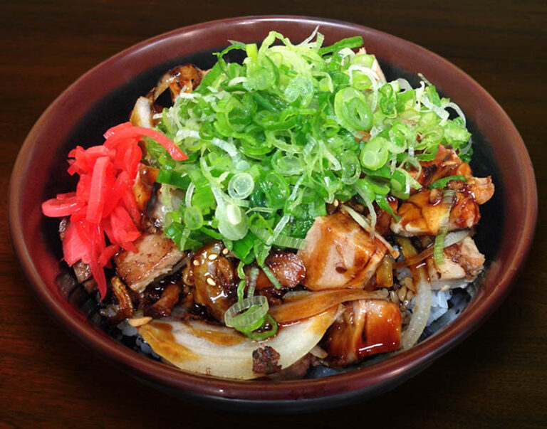 chashu pork bowl 毘沙門グループレストラン