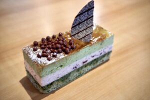 Green Tea & Azuki Cake
