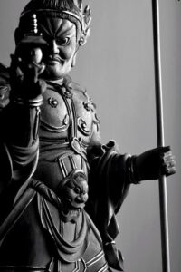 Bishamon statue