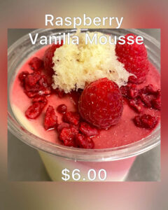 Raspberry-Vanilla Mousse