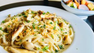 Japanese Style Mushroom Pasta Image