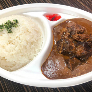 Curry with Beef Tongue topping