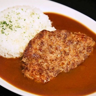 Curry Rice with Hamburg Steak